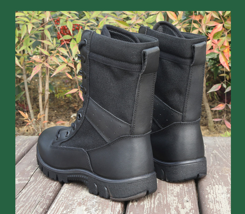 正版真皮户外男靴高帮作训靴防水作战鞋际华3515作战靴军皮靴特战靴子