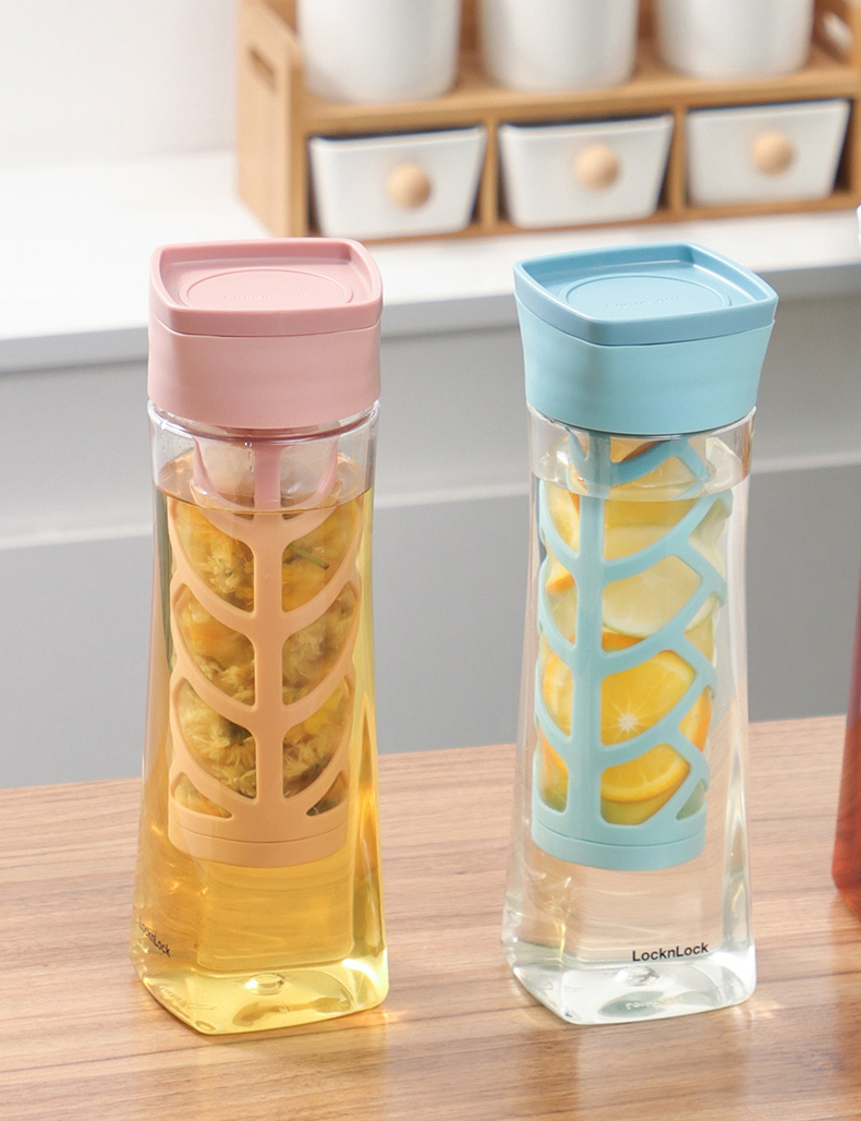 乐扣乐扣凉水壶塑料塑料水杯大容量水壶冰箱冷水壶塑料冷泡茶壶冷萃杯