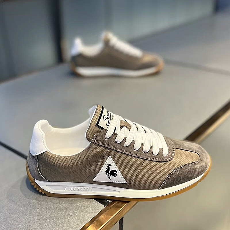 大公鸡潮流休闲鞋男2022年秋季一脚蹬男鞋灵公鸡 白色 42【图片 价格