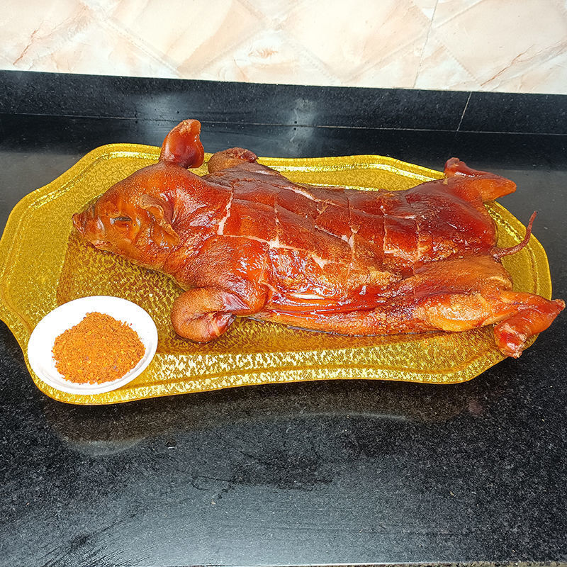 脆皮烤乳猪整只烤全猪烧猪特产美食舌尖香猪春节年货送礼盒装整只2斤