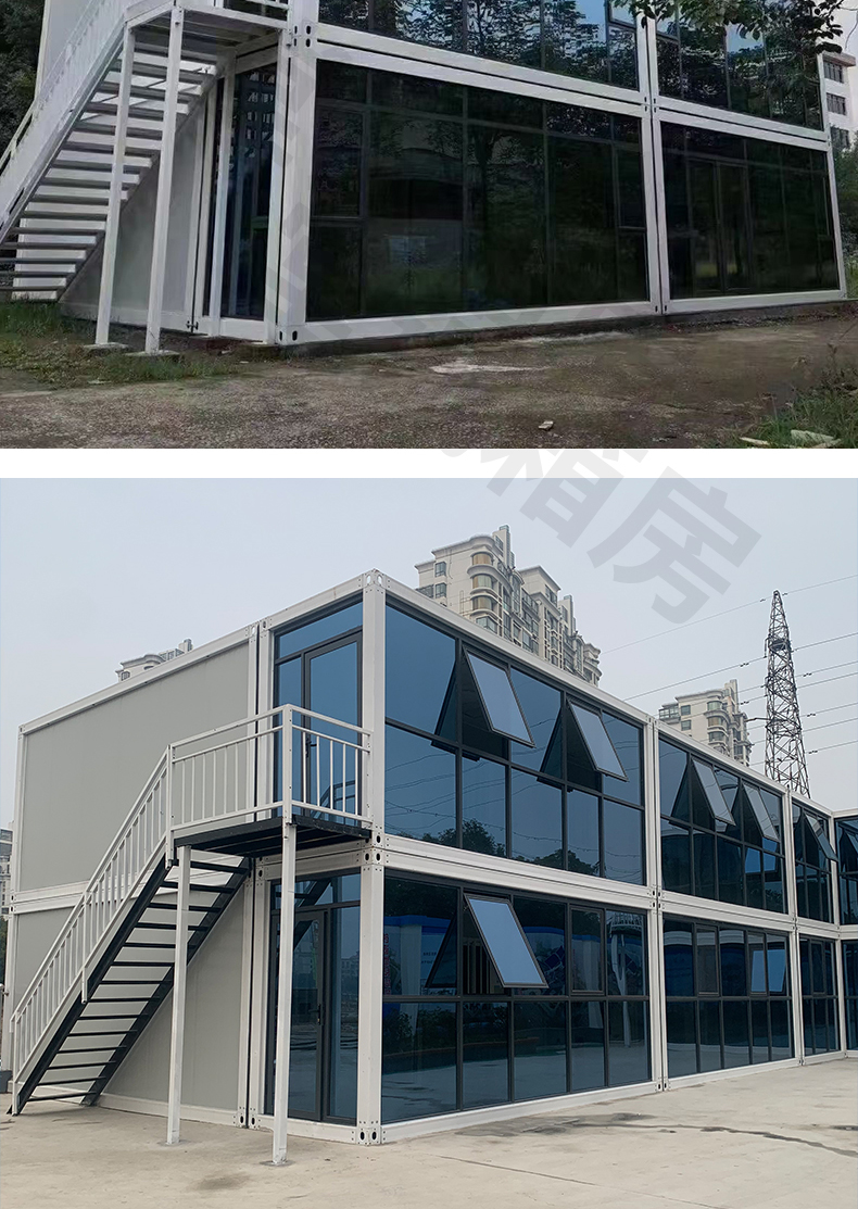 集装箱房屋可移动集装箱移动房屋家用定制工地住人简易彩钢阳光活动