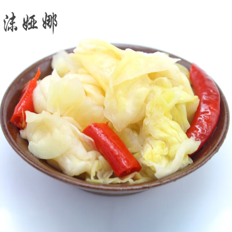 贵州泡菜正宗老坛泡包菜泡莲花白农家自制无泡卷心菜酸辣500g