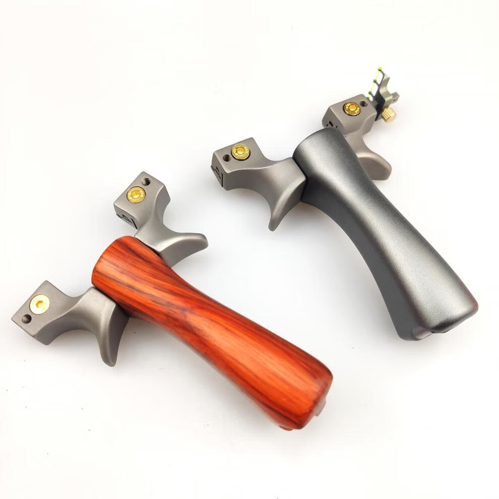 合金20传奇弹弓高精准不锈钢扁皮快压免绑惊雷惊魂非石蓝户外弹工