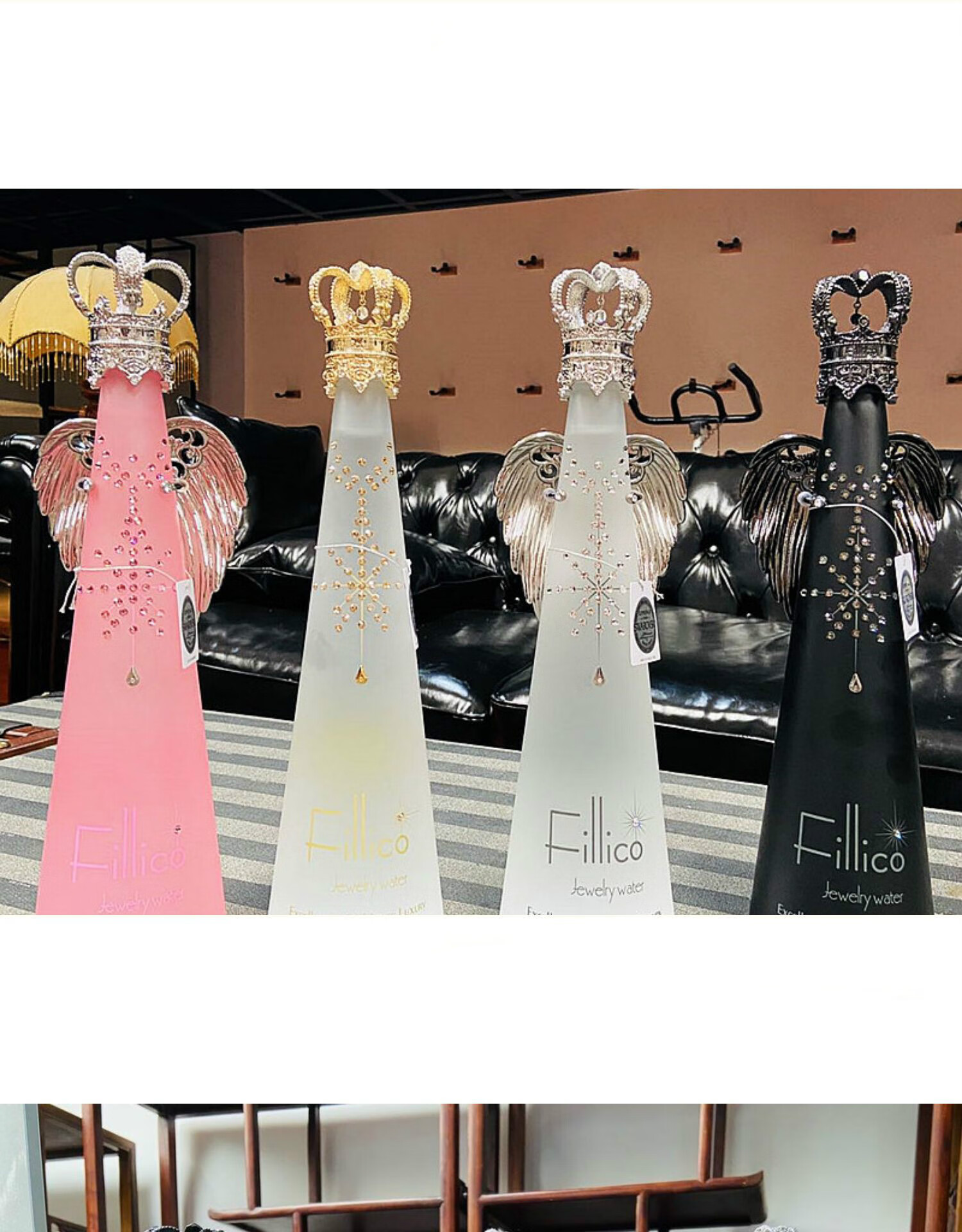 神户矿泉水 菲丽高fillico 多规格 神户矿泉水 珠宝水皇冠翅膀礼盒装
