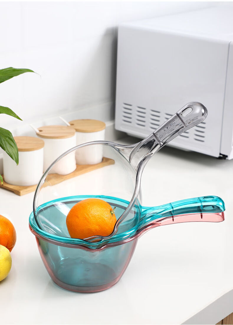 igiftfire厨房水瓢水舀子水勺家用塑料摔不坏舀水勺出水口可挂加厚