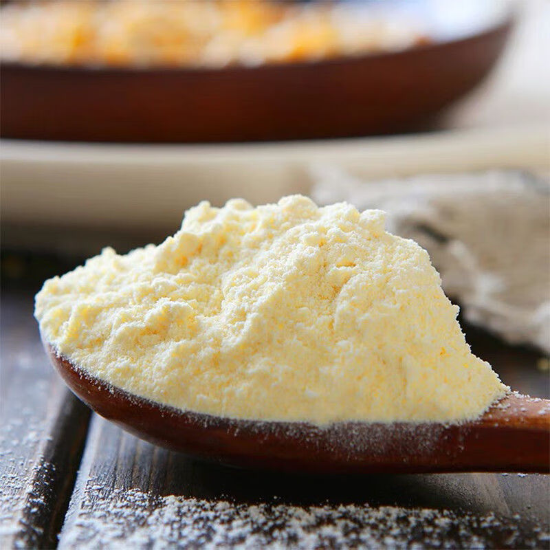 玉米面粉面条特强高筋粉苞米面烘焙无小麦 玉米面饺子粉1袋800g【图片