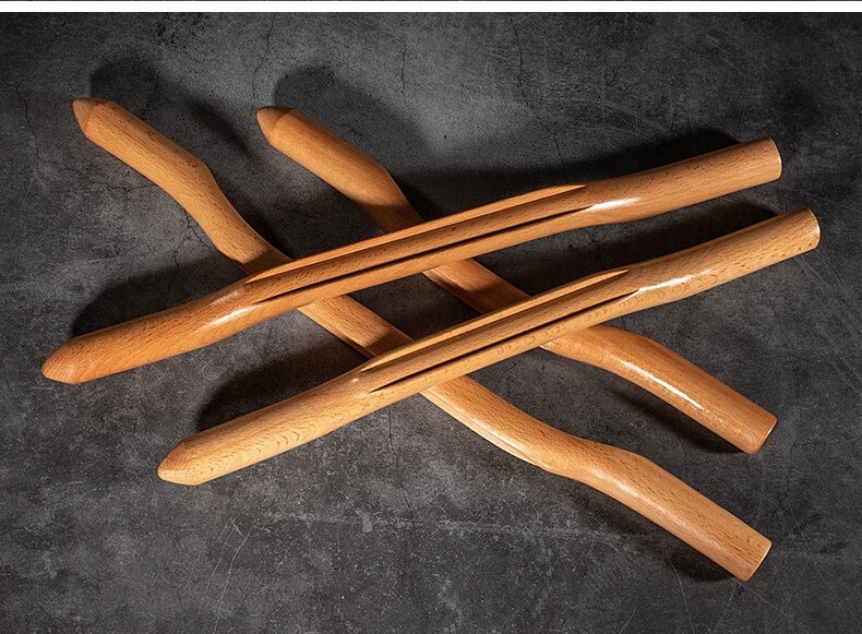 新品按摩后背养生通经络擀筋棒一根颈椎杆筋棒全套疏通木棍身体擀经棒