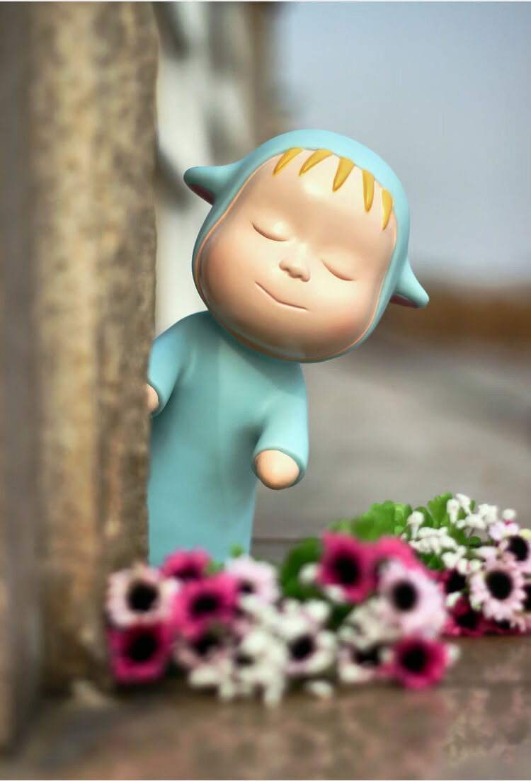 礼盒装梦游娃娃蜗居奈良美智玩偶智能公仔玩具送女生创意生日礼物粉色