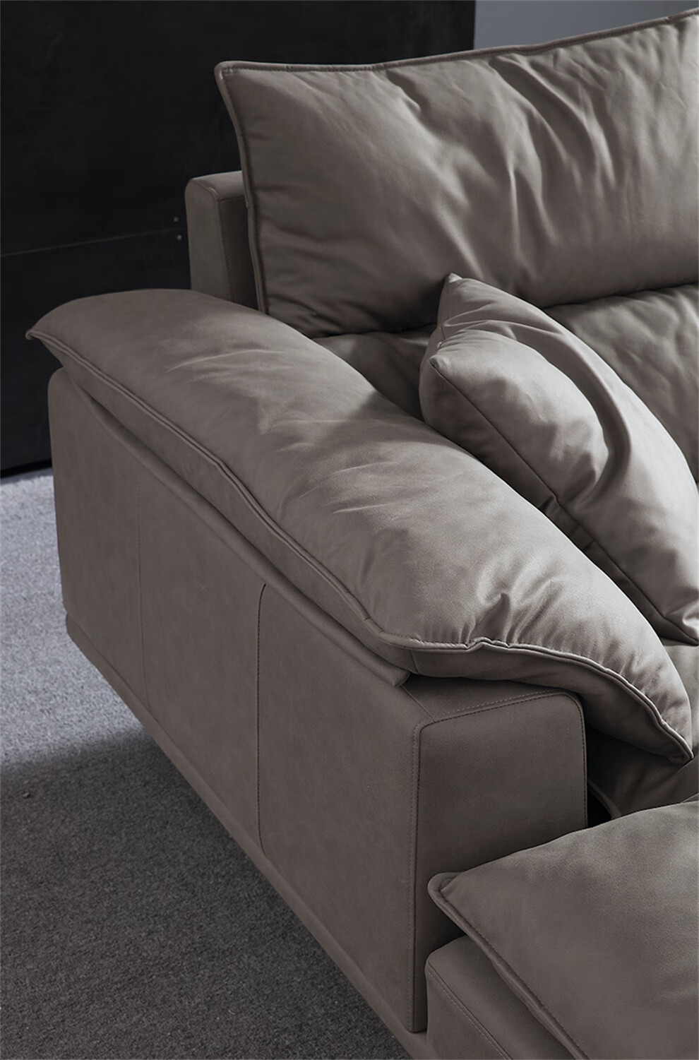 门店同款品质更放心典雅大师沙发意式极简直排科技布沙发简约小户型软