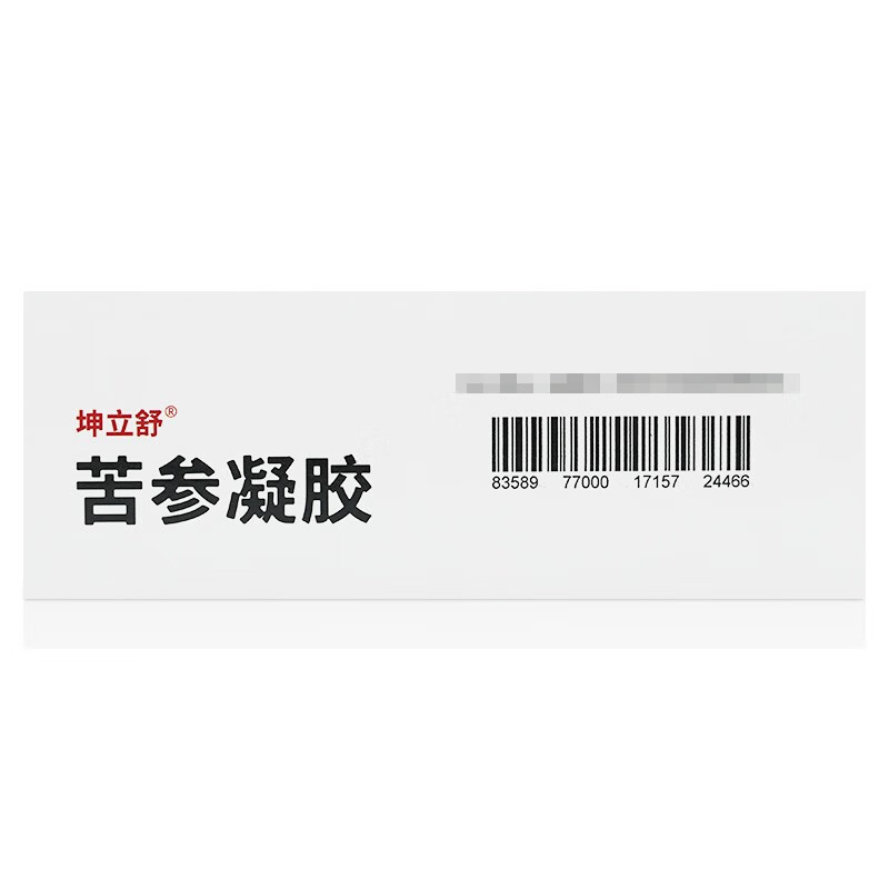 新天坤立舒苦参凝胶5g5支盒1盒装