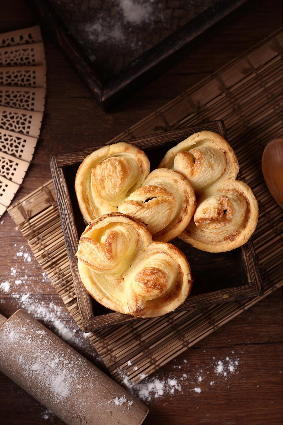 上海国际饭店原味蝴蝶酥 200克 伴手礼原味 奶香大蝴蝶酥芝士两包