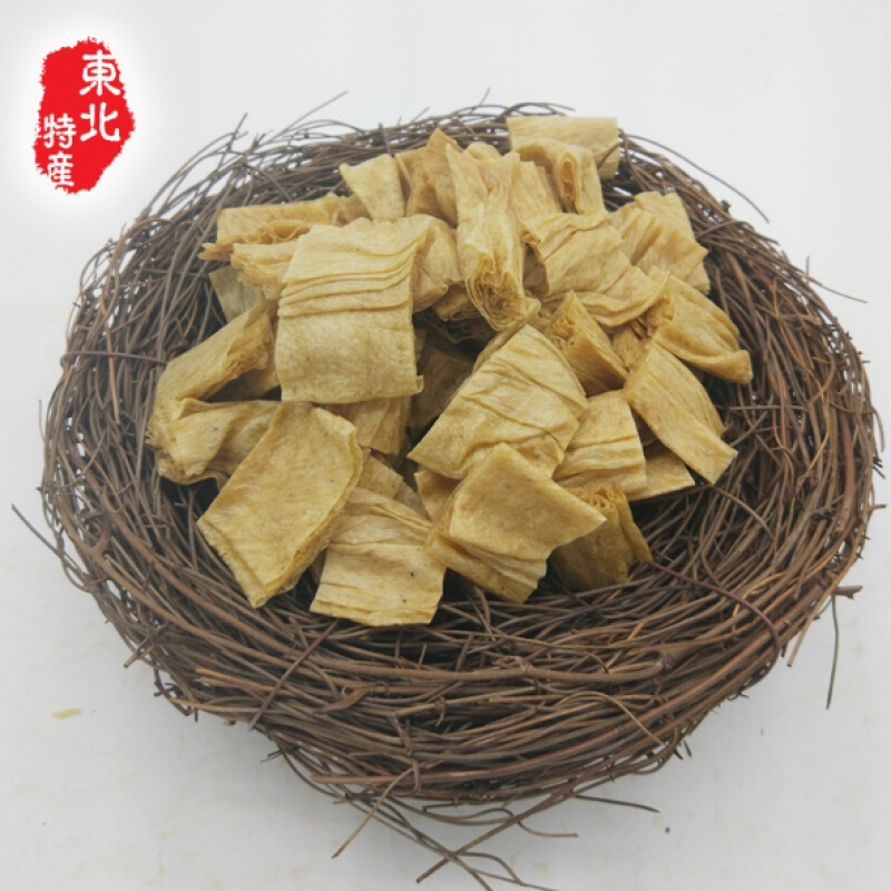 豆皮小夥東北特產油豆皮本溪烤豆皮麻辣涼拌薄油豆皮1000g