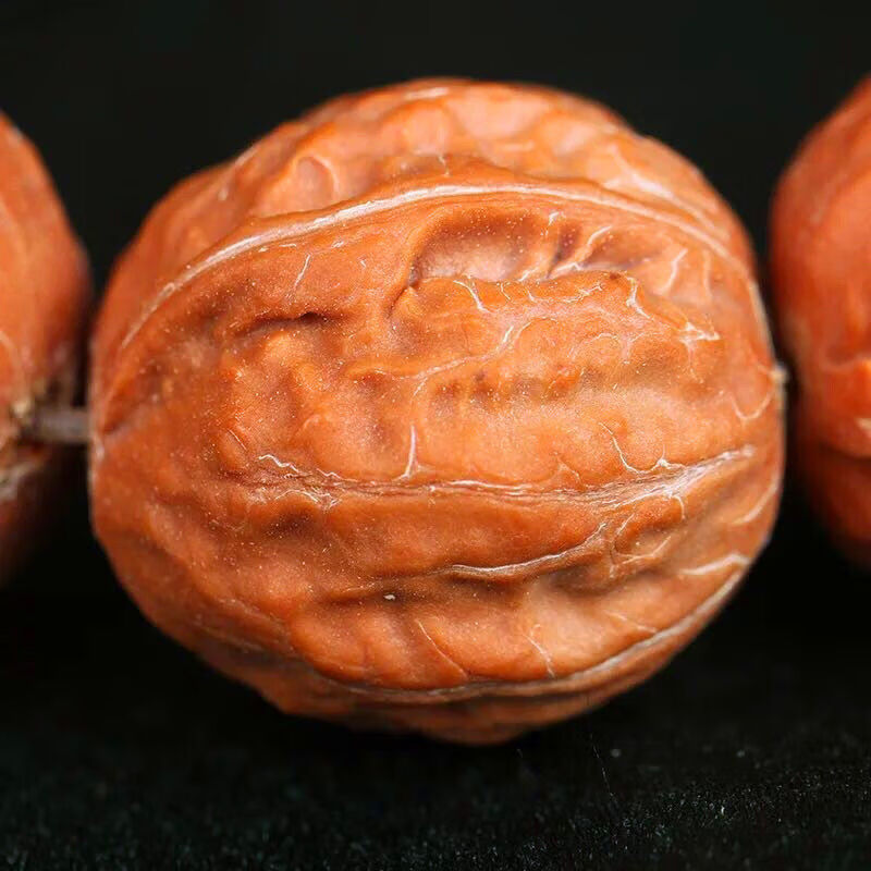 精选好礼门头沟野生文玩小核桃手串矮桩磨盘大肚秋子桃核男女手链依莲