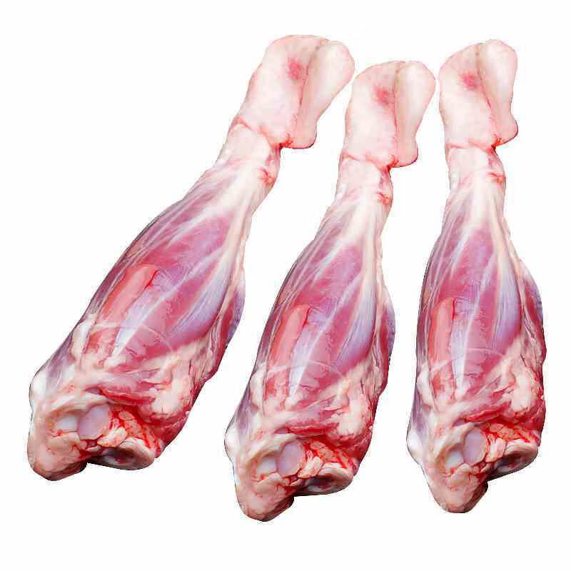 羊前腿现宰新鲜吸骨髓羊棒骨羊前后腿腱前棒食材羊前棒2斤