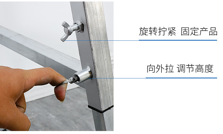 天祯移动脚手架马凳折叠梯子家用装修便携伸缩多功能加厚钢管工程梯可