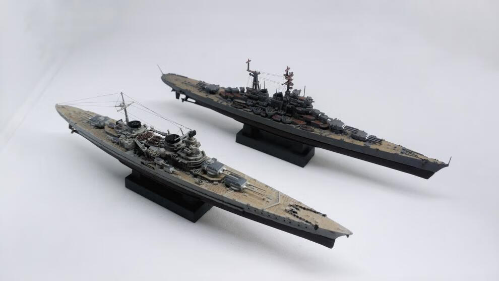 o級戰列巡洋艦德國齊格飛二戰戰艦模型成品3d打印模型世界1:2000 水線