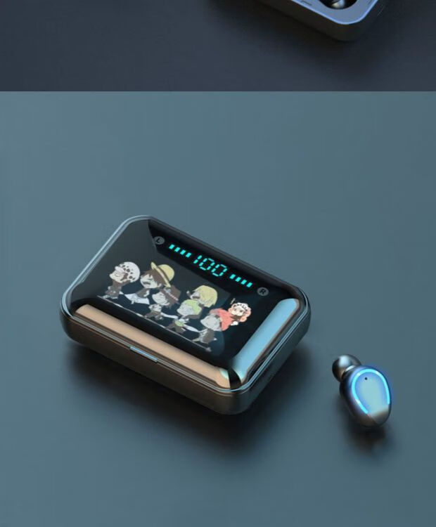 动漫海贼王耳机二次元航海王周边路飞学生男女迷你降噪无线蓝牙耳机