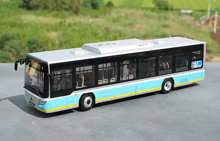 福田公交车模型1:36原厂福田客车公交巴士欧辉bj6123vc-25纯电动弭黎