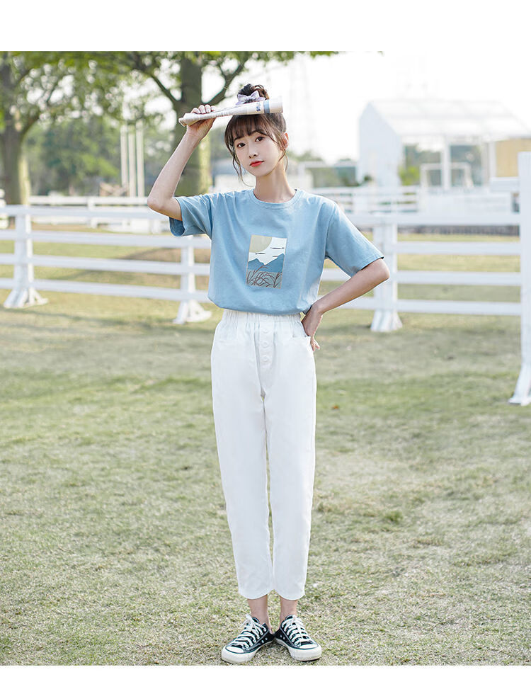 ゞむ12大童13初中高中15岁学生运动服套装女生16初中少女孩短袖夏季