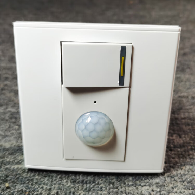 人体感应双控开关智能110v220v86家用声控香槟金红外感应器白色感应