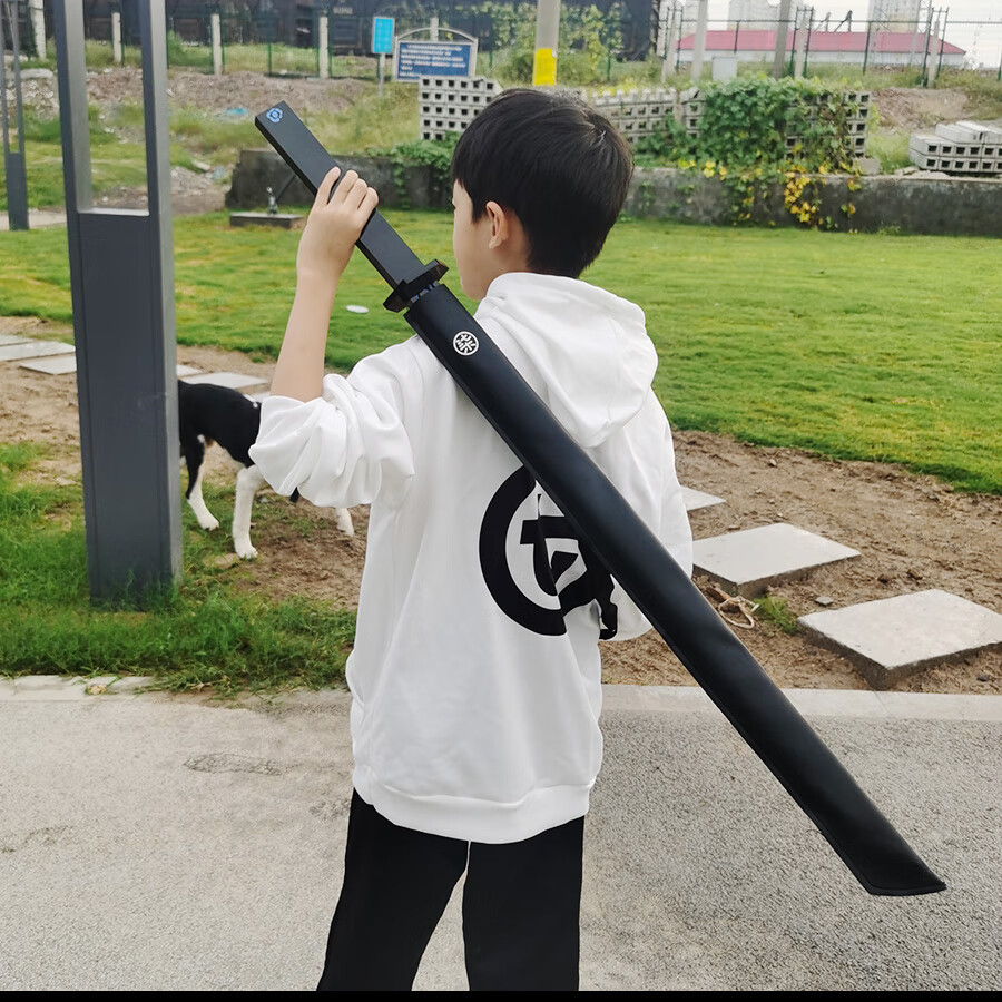 魔刀千刃裂纹版 发光版魔刀千刃觉醒紫光蓝光刺客伍六七儿童玩具 80