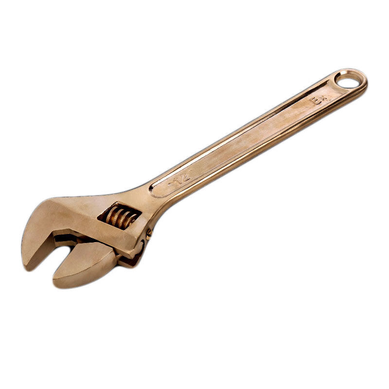 聚锋谷防爆工具活扳手防爆活动扳手铜活络扳手681012151824寸4寸100