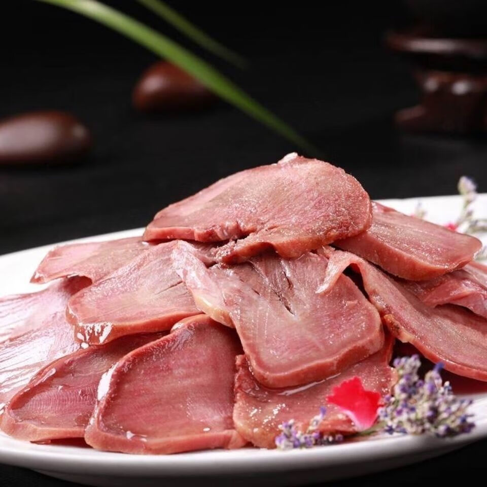 新鲜冷冻猪口条 无根口条 猪舌头卤菜店饭店家用厂家直销10斤20斤 味