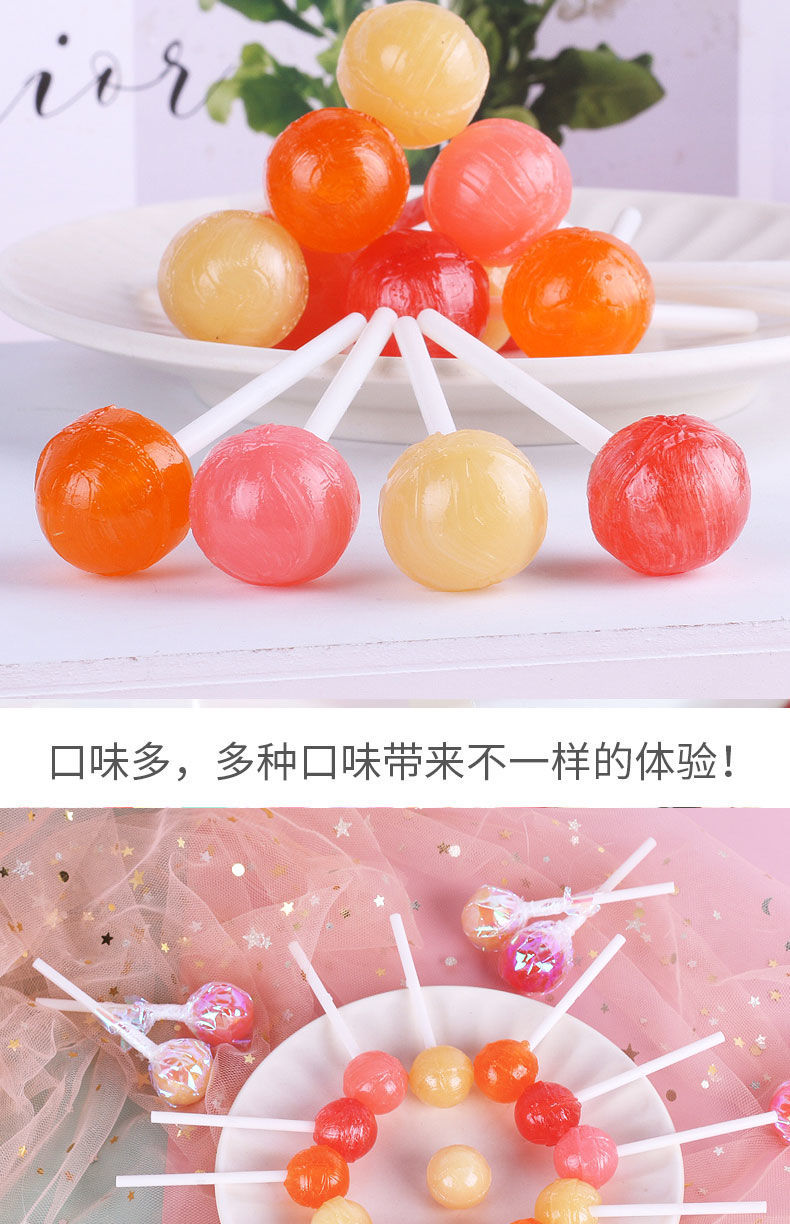 棒棒糖批发罐装混装水果味棒棒糖花束节零食装婚车真果棒棒棒糖西瓜味