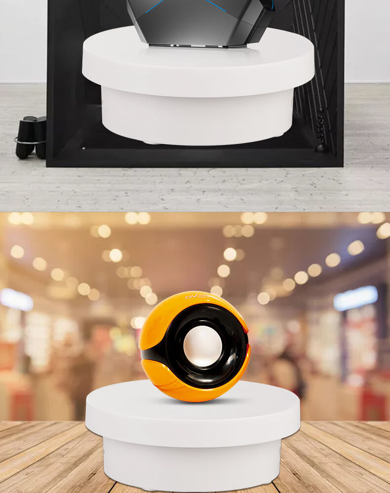 短视频制作摄影电动自动转盘360度产品拍摄旋转小展示旋转展示台电池