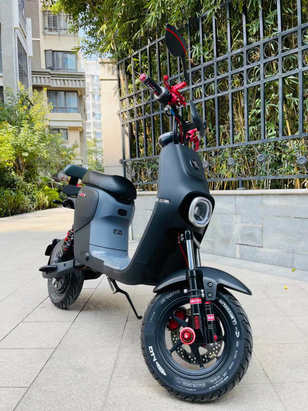 九号n70c实心方向柱三星柱电动车e70c/n70c/n80c/n90c/n90/n100改装