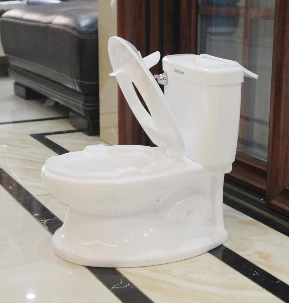 贝亲儿童马桶坐便器大号仿真儿童马桶坐便器婴儿男女宝宝音乐尿便盆大