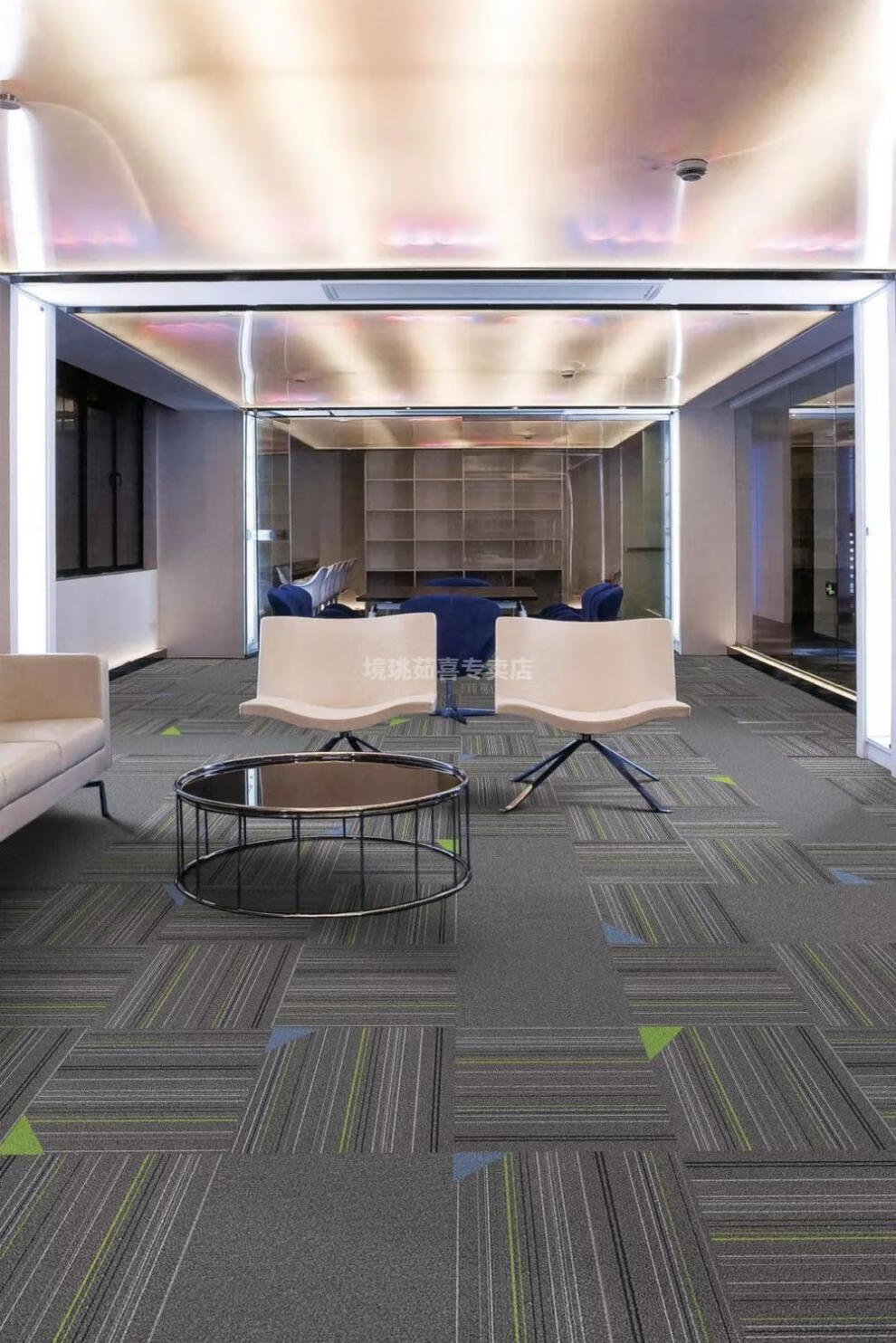 办公室地毯防滑家用中式防火阻燃可过消防b1级地毯会议室办公室家用