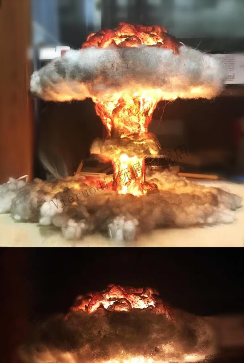 核弹灯手工材料包【送胶枪】【图片 价格 品牌 报价】-京东