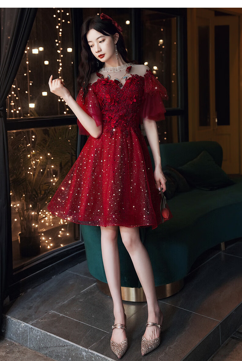 随歆 孕妇敬酒服新娘2020新款平时可穿回门连衣裙夏结婚衣服小晚礼服