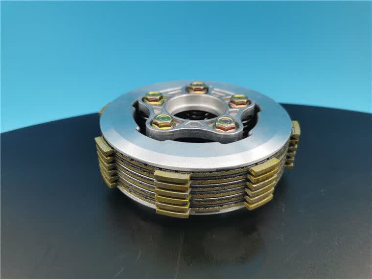 宗申隆鑫三轮车离合器总成小古175200250300重载加宽加硬6柱6片离合器
