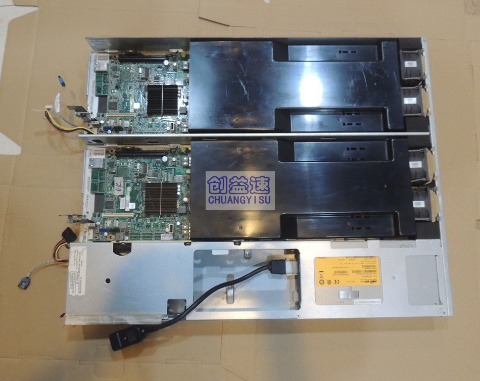 广达双子星e5服务器双路x79c602主板双节点准支持2670v2桔色