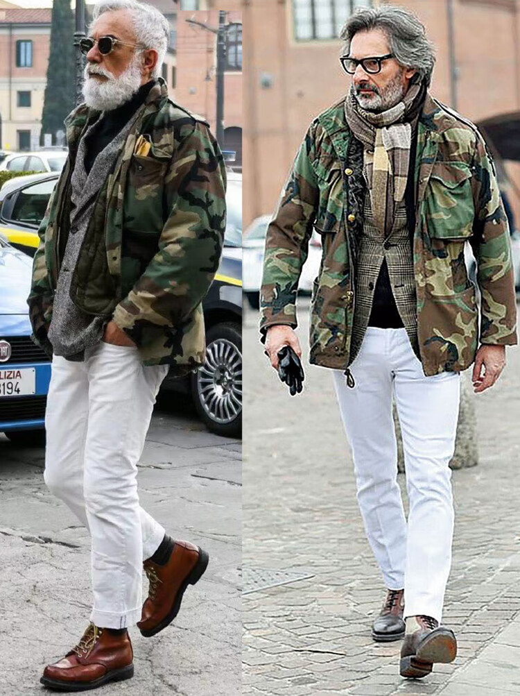 m65风衣美国风衣加厚迷彩服防风战术服大衣保暖外套加内胆冬装棉服