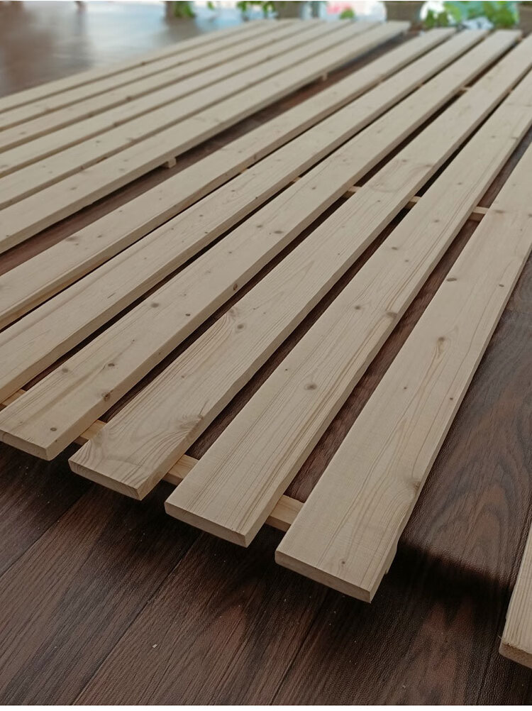 吾凡165松木硬床板木板实木排骨架单人1.5双人1.