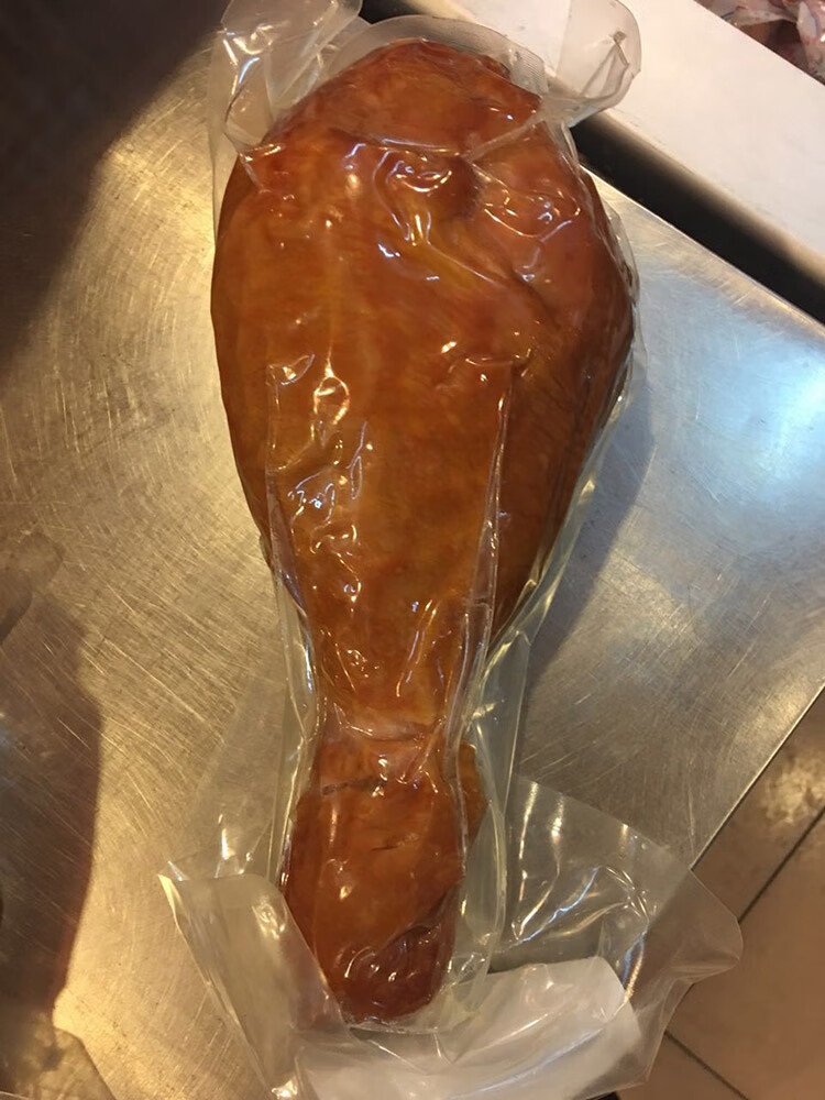国货烧烤超大火鸡腿琵琶腿熟食1100g单只西餐咖啡厅火鸡肉熟食25斤
