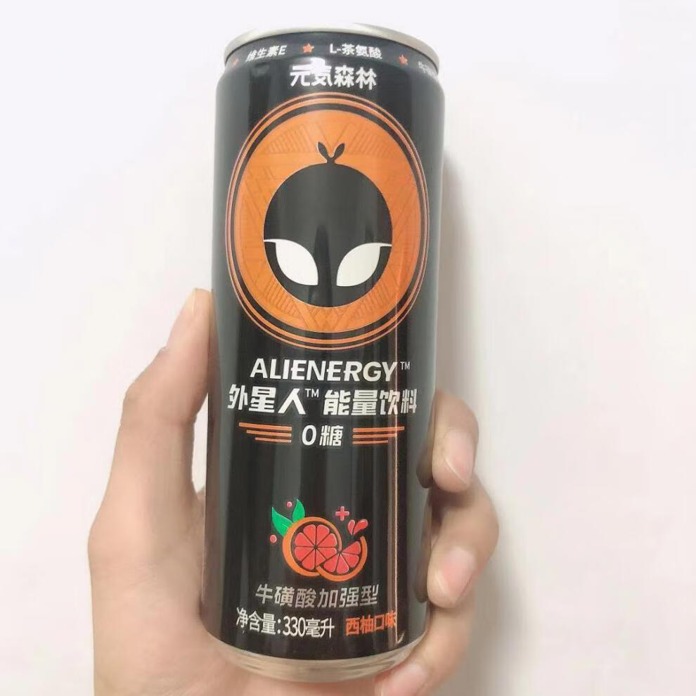 舒可噠外星人含糖維生素能量飲料330ml*3/6罐經典西柚乳酸菌 滿分