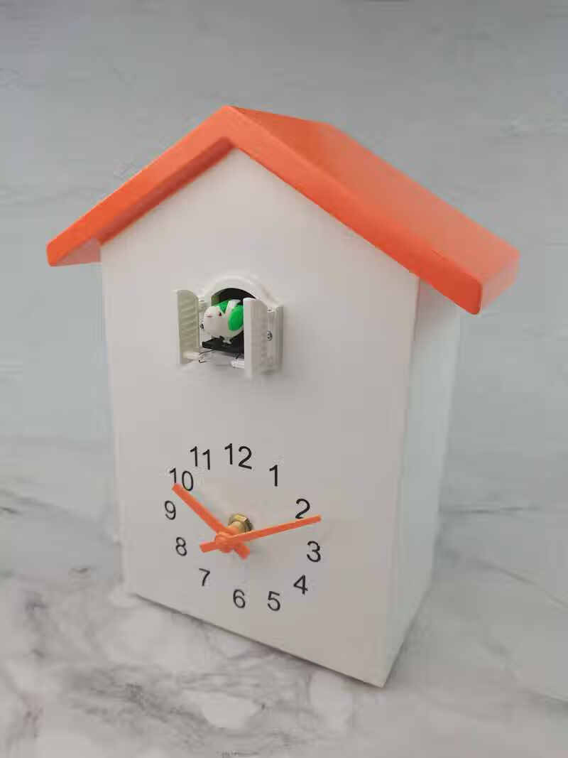 儿童布谷鸟闹钟 布谷鸟儿童闹钟家挂墙准点报时挂钟复古时钟卧室餐厅