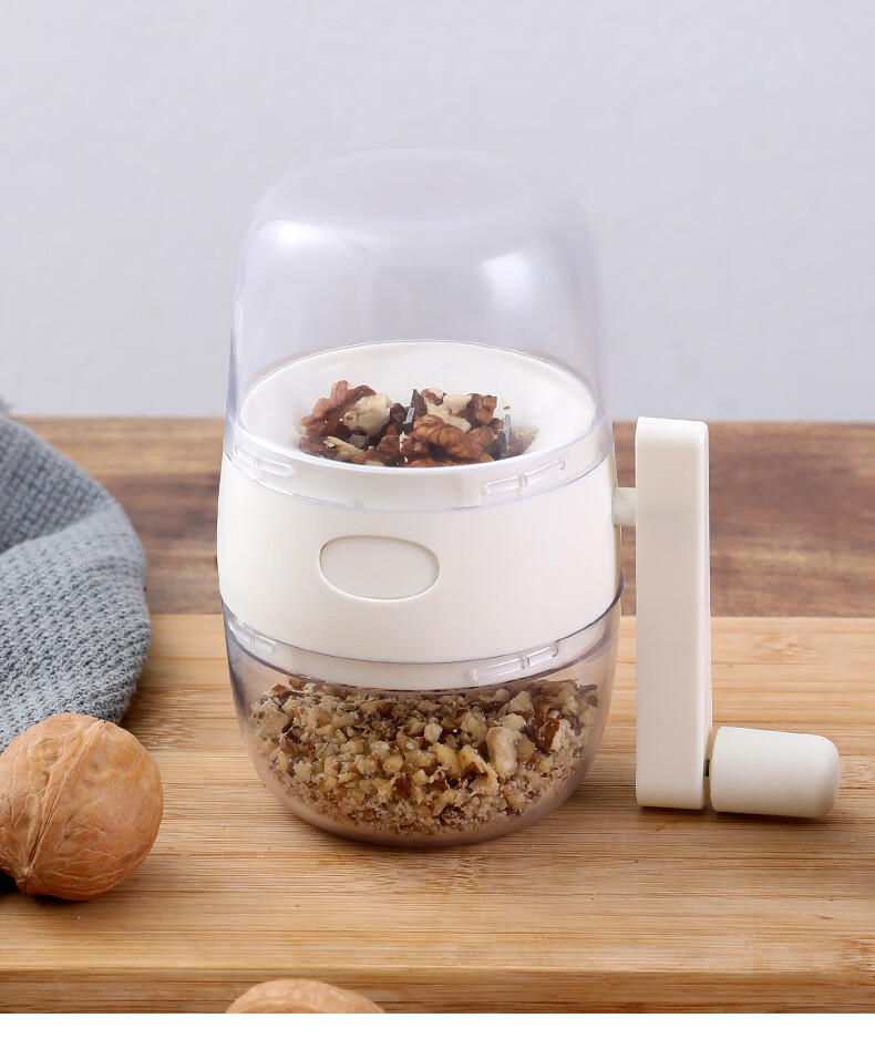 花生米坚果绞碎机多功能坚果粉碎搅拌手摇小型核桃仁干果捣碎神器