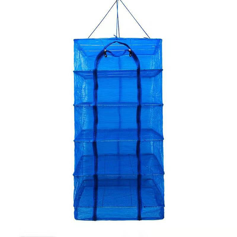 晒菜网罩 折叠晒鱼网防蝇笼渔网晒鱼干笼晒干网晾晒菜网架干货家用