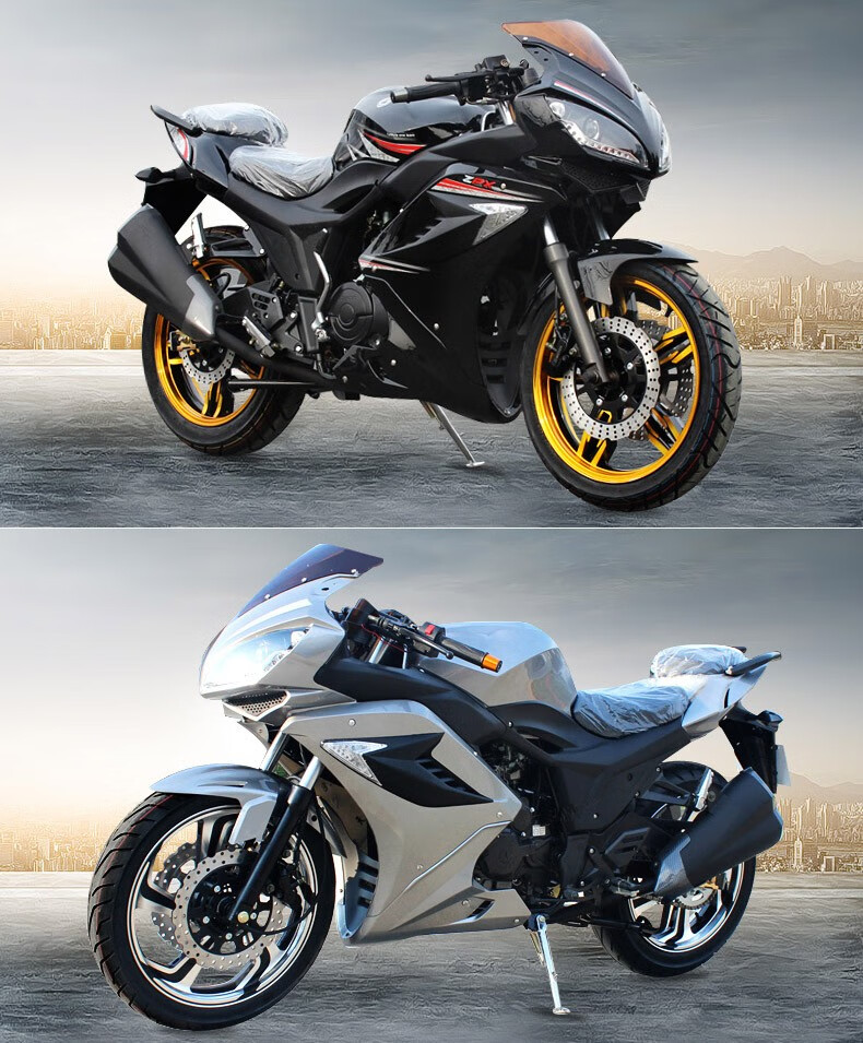 新款国四电喷摩托车原装r款跑车200cc重型机车公路赛趴赛燃油车机车