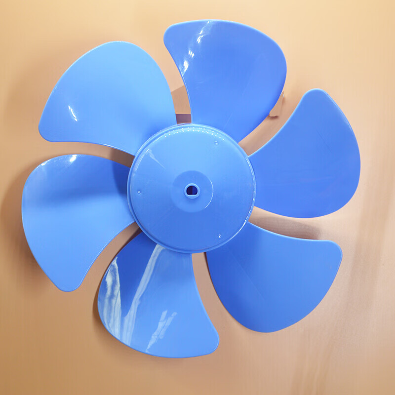 排气扇扇叶换气扇配件排风扇叶子抽风机风叶81012寸六叶d孔12寸灰色扇