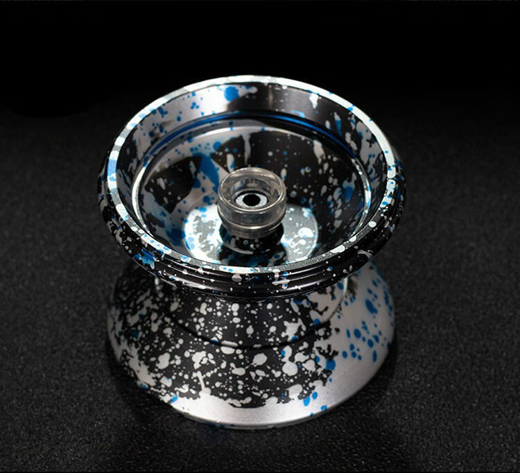 冰魄悠悠球火力少年王金属渐变yoyo球花式比赛溜溜球光子精灵冰焰s