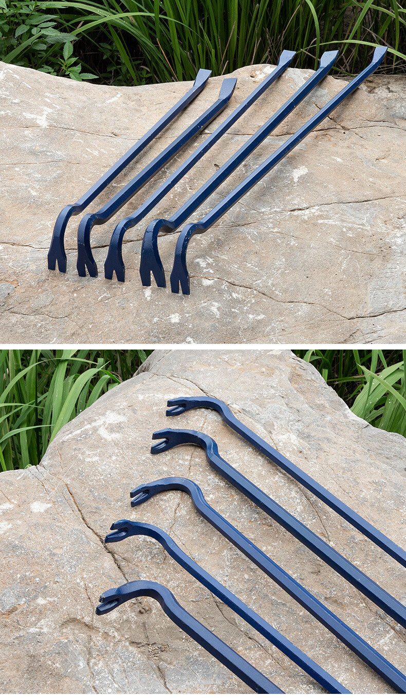 六角加粗重型撬杆多功能消防撬棒特种钢撬杠工具高硬度撬棍六菱起钉器