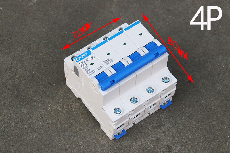 空開保護斷路器空氣開關家用63安dz47新款nxb-63總閘三相2p 3p 1a