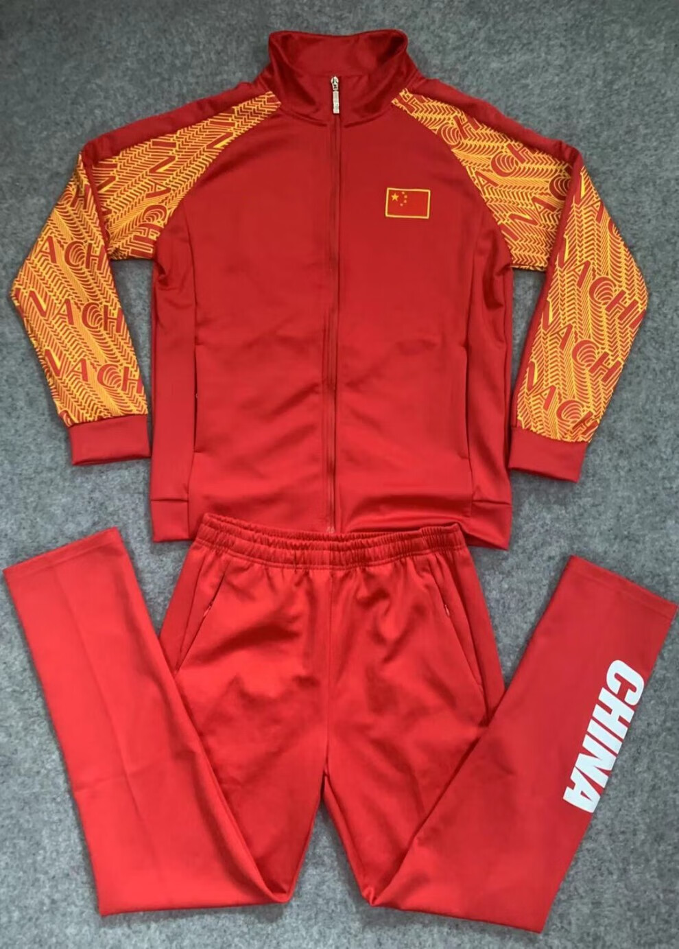 支持国货李宁中国队领奖服套装奥武术教练训练服国服学生运动会出场