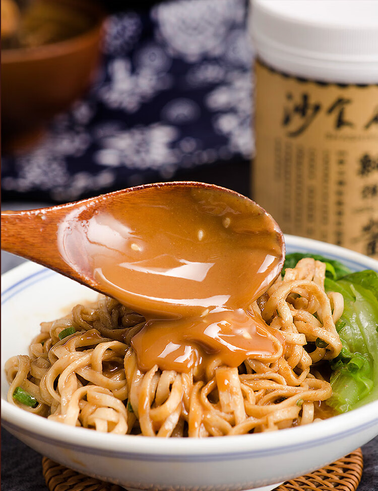 沙食府正宗福建沙县小吃配料花生拌面酱飘香葱油家用芝麻酱调味料应急